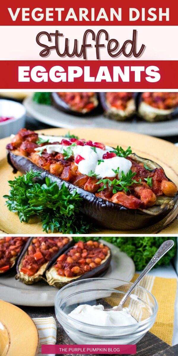 Stuffed Eggplant (Vegetarian Dish)