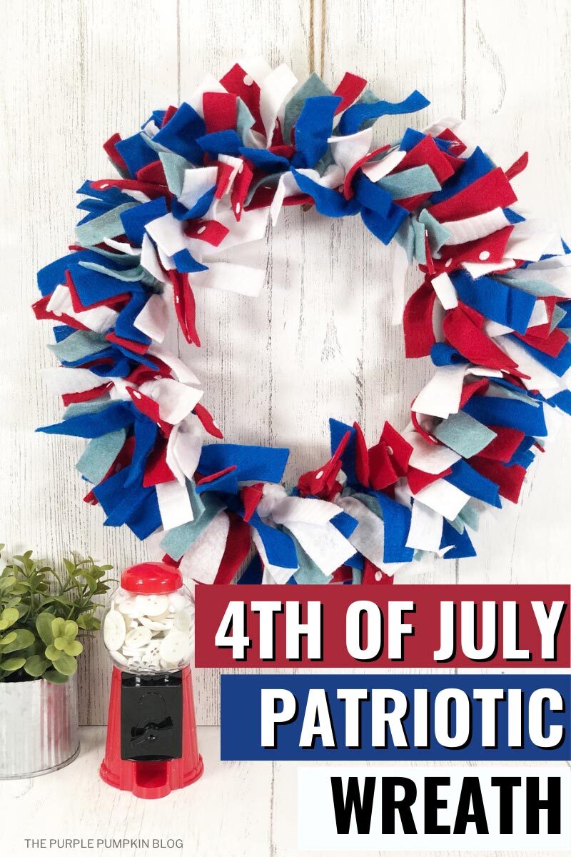 4th of July Patriotic Wreath