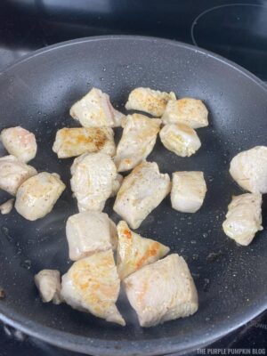 Browned Chicken in Skillet