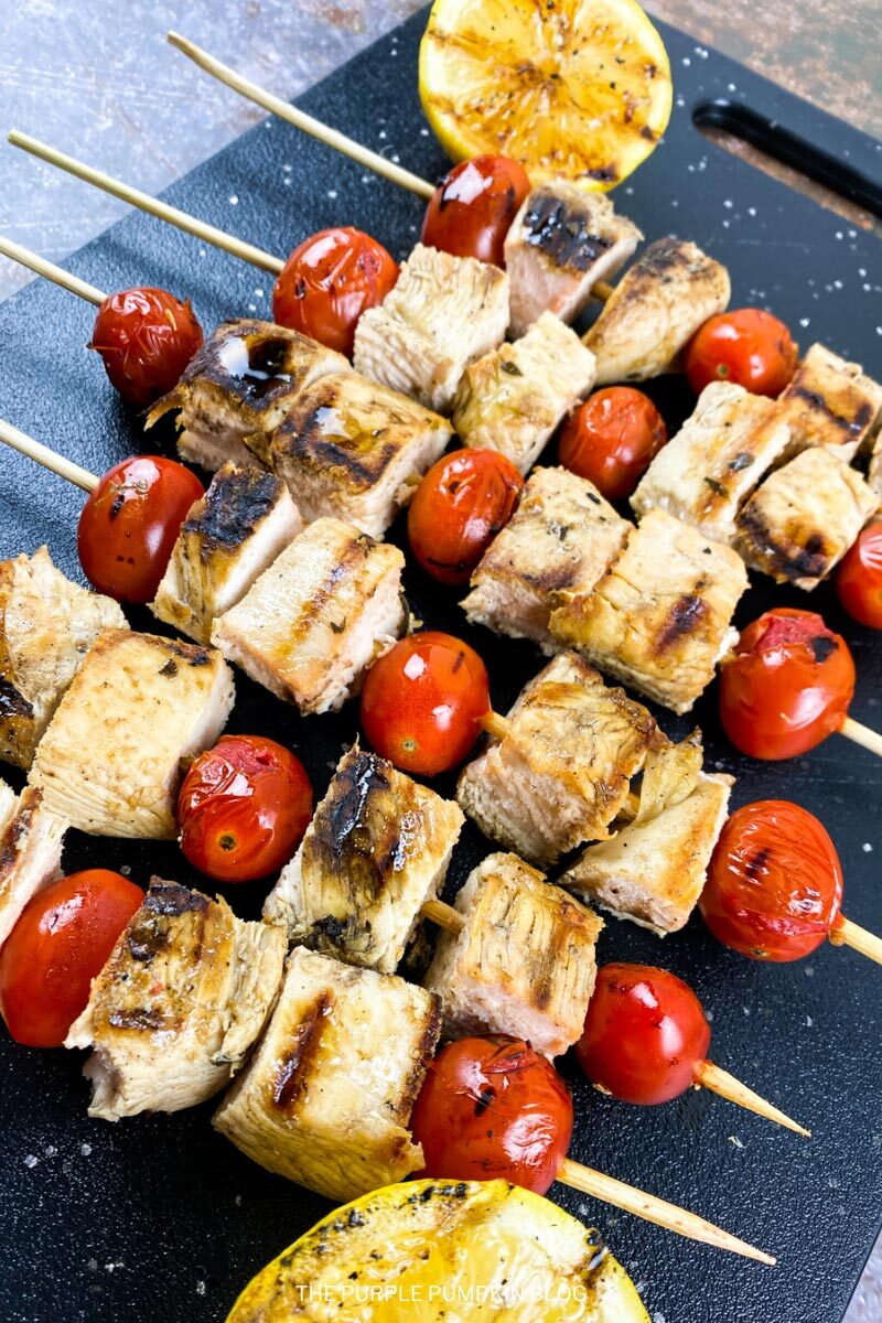 Grilled Chicken Skewers