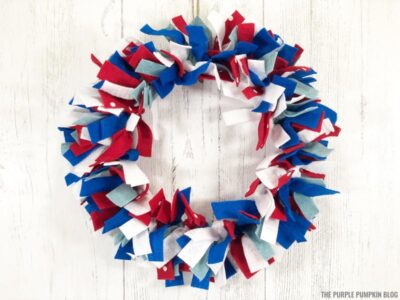 How To Make a Patriotic Wreath