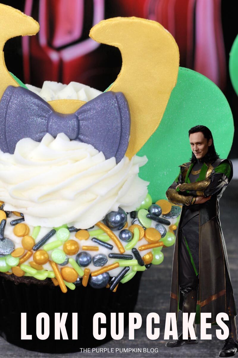 How To Make Awesome Disney Ears Loki Cupcakes For Marvel Fans!