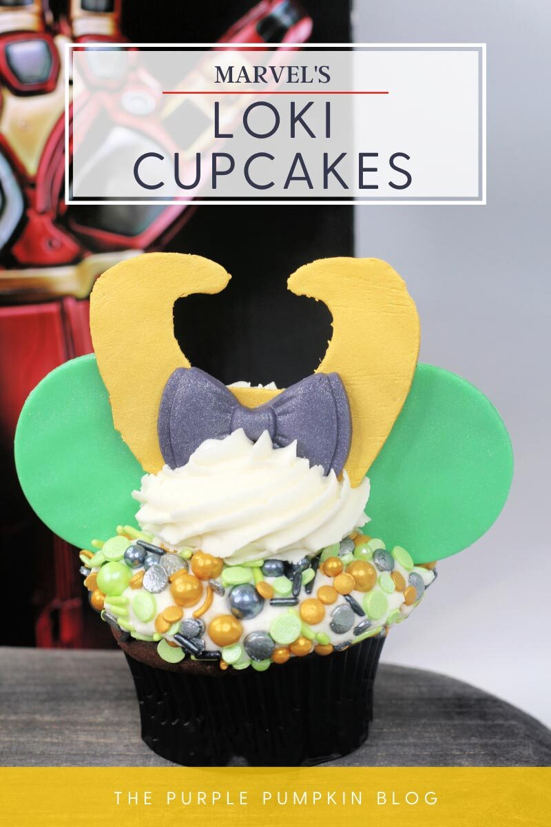 Marvel's Loki Cupcakes