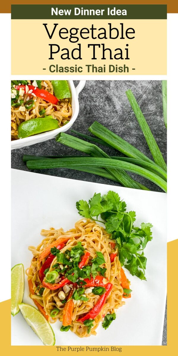 New Dinner Idea! Vegetable Pad Thai