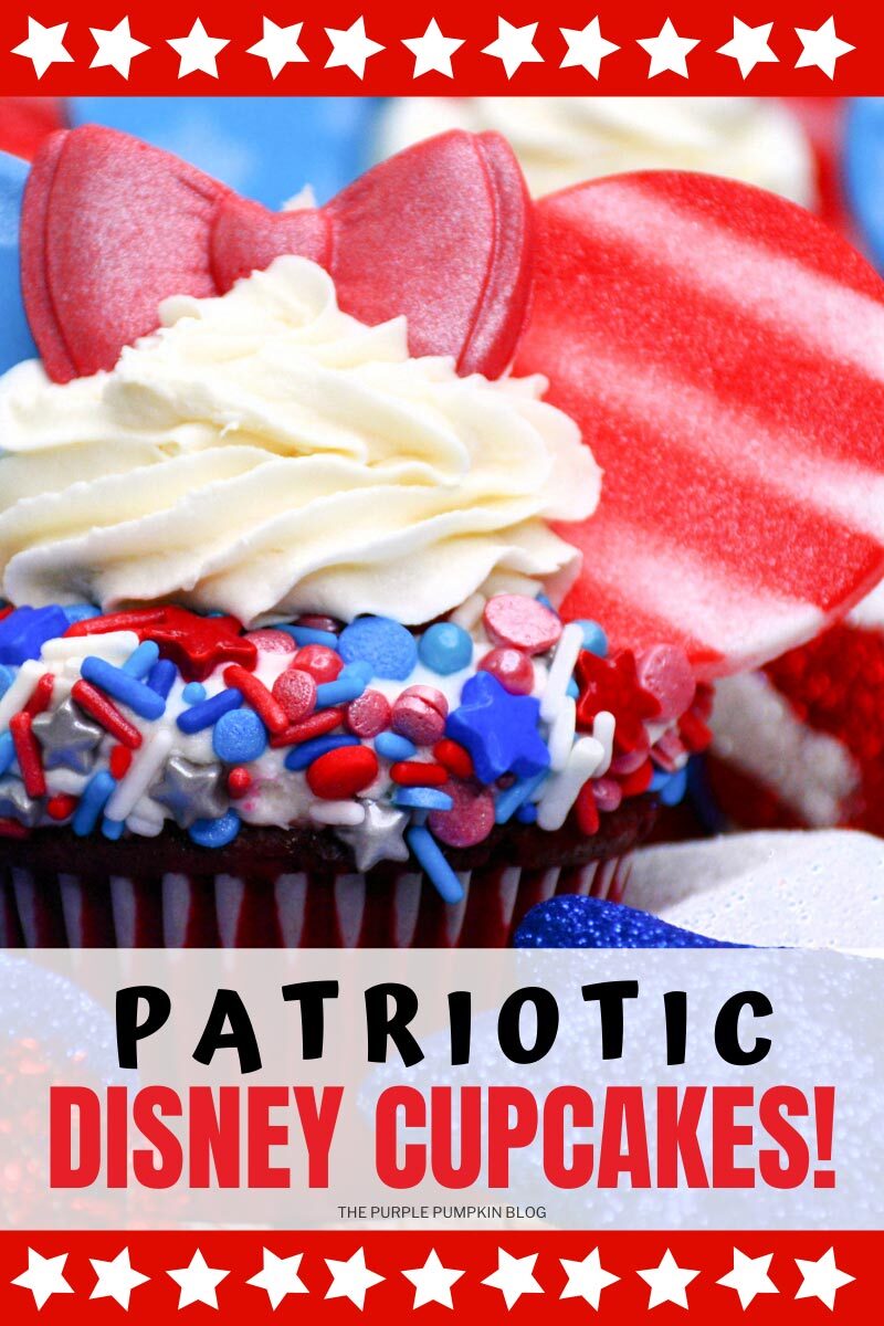 Patriotic Disney Cupcakes