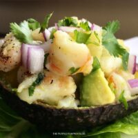 Pineapple Shrimp Stuffed Avocados Recipe