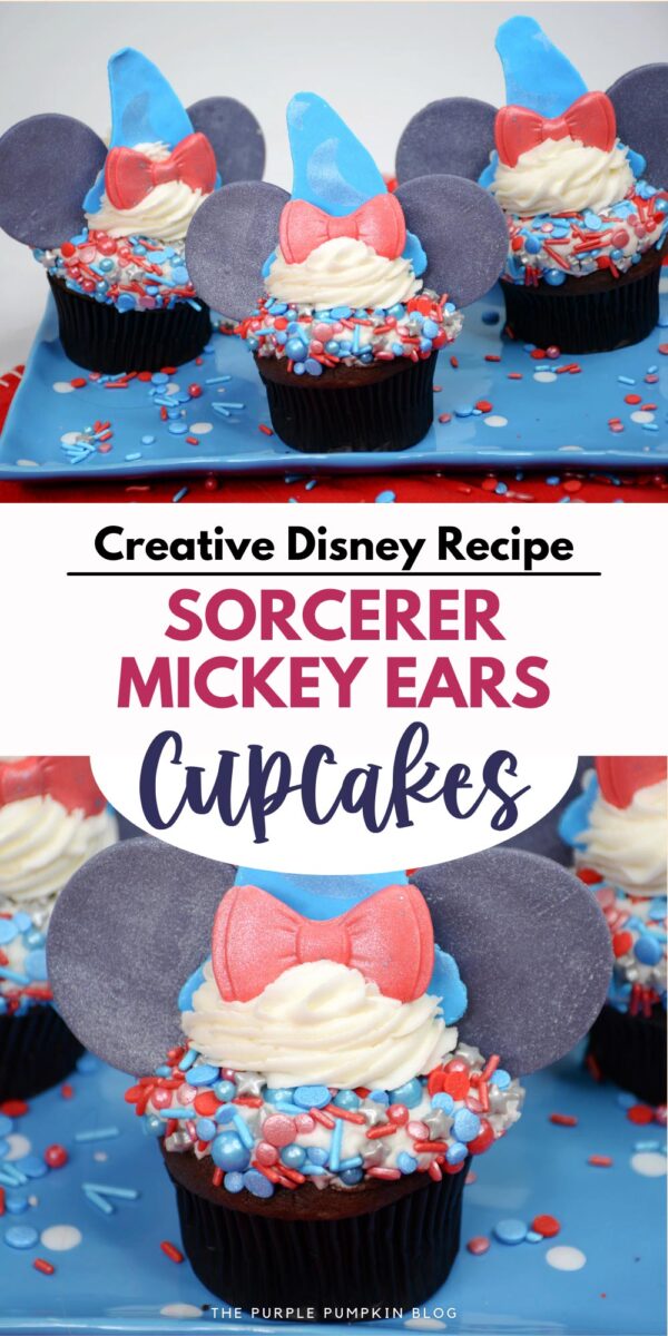 Sorcerer Mickey Disney Cupcakes