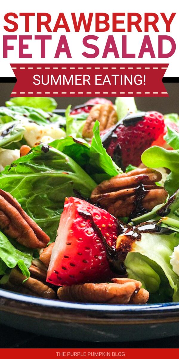 Strawberry Feta Salad - Summer Eating!