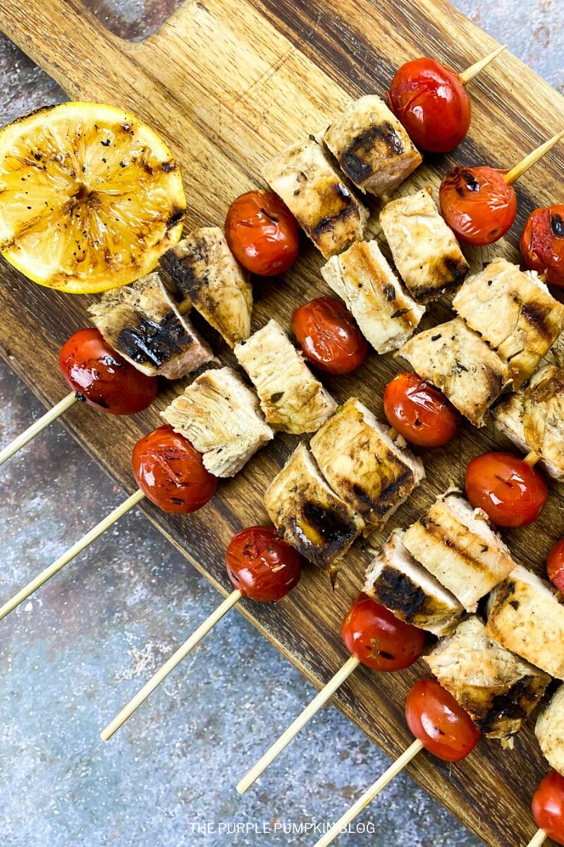 Summer Grilling - Greek Chicken Kebabs