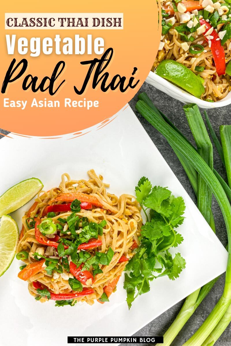 Vegetable Pad Thai - Easy Asian Recipe