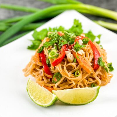 Vegetable Pad Thai Recipe