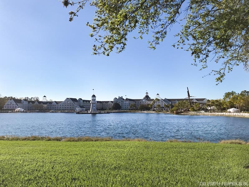 View of Disney's Yacht & Beach Club Resorts