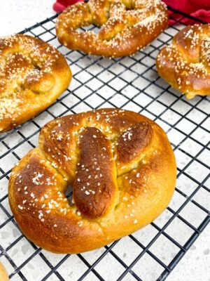 Baked Soft Pretzels