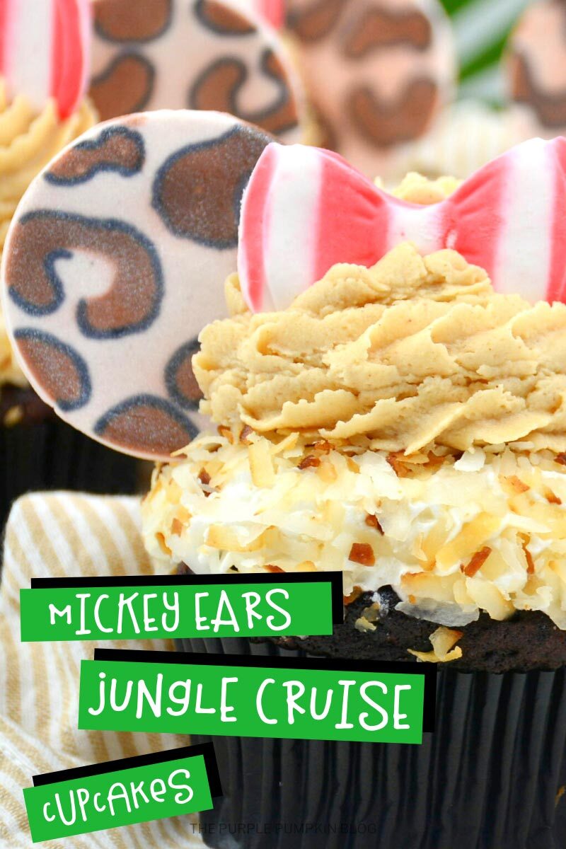 Mickey Ears Jungle Cruise Cupcakes