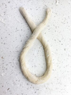 Shaping the Pretzel Dough