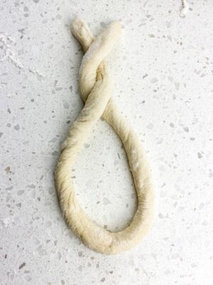Shaping the Pretzel Dough