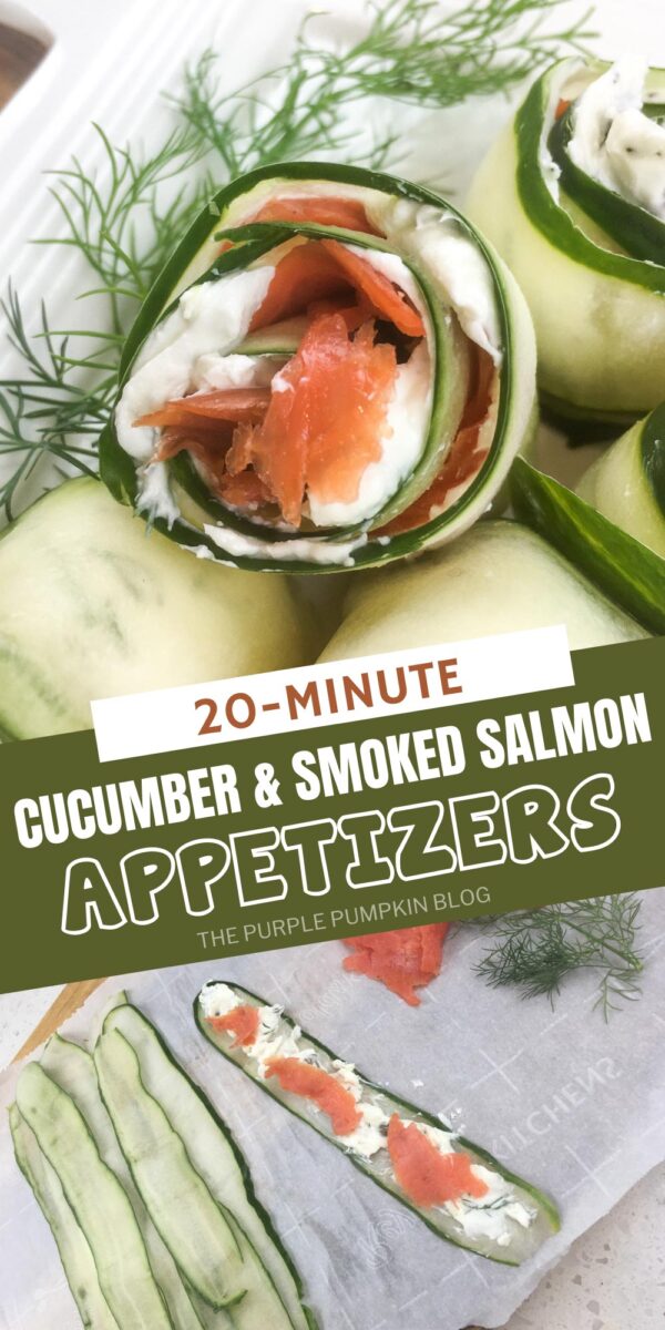 20-Minute Cucumber & Smoked Salmon Appetizers