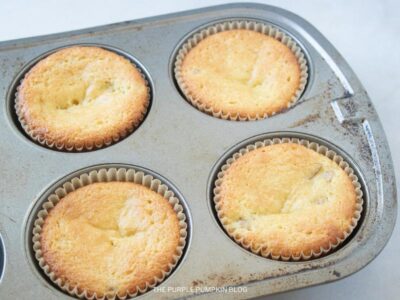 Baked Lemon Fig Cakes in Pan