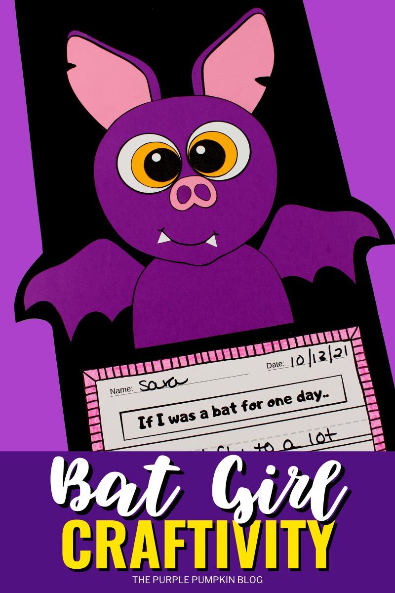 Bat Girl Craftivity