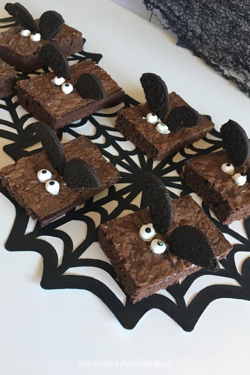 Batty Brownies Halloween Snack