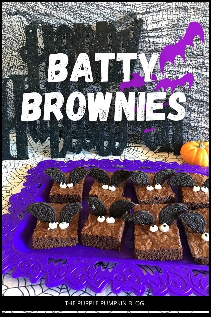 Batty Brownies for Halloween!