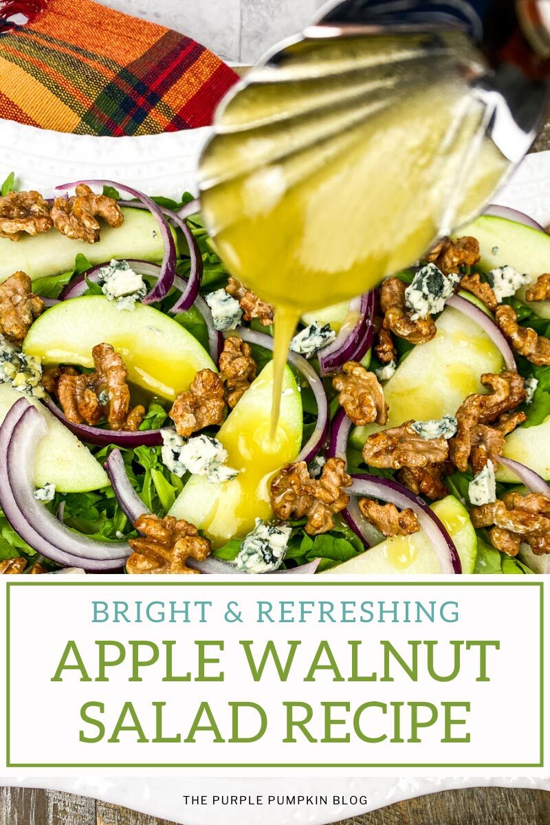 Bright & Refreshing Apple Walnut Salad Recipe