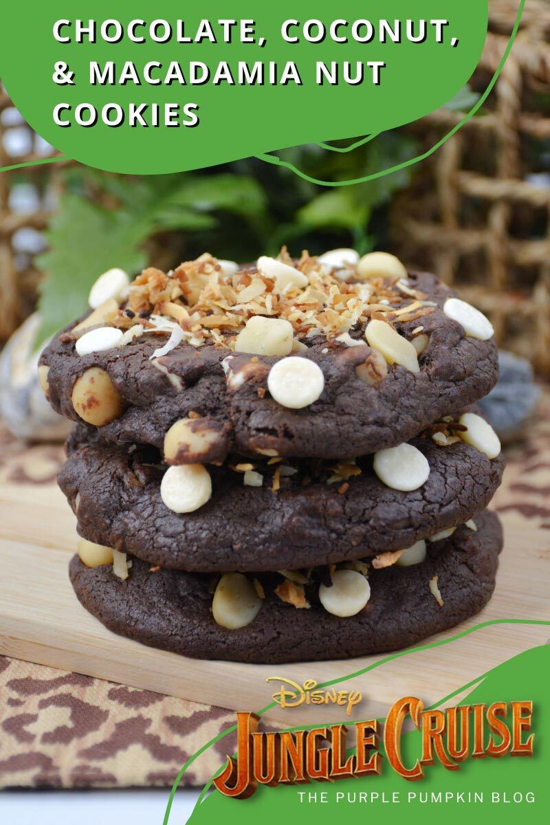 Chocolate Coconut & Macadamia Nut Cookies