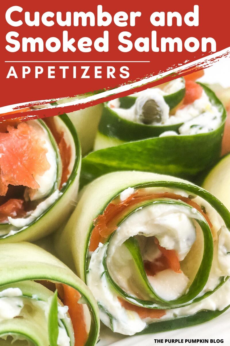 Cucumber and Smoked Salmon Appetizers for Parties
