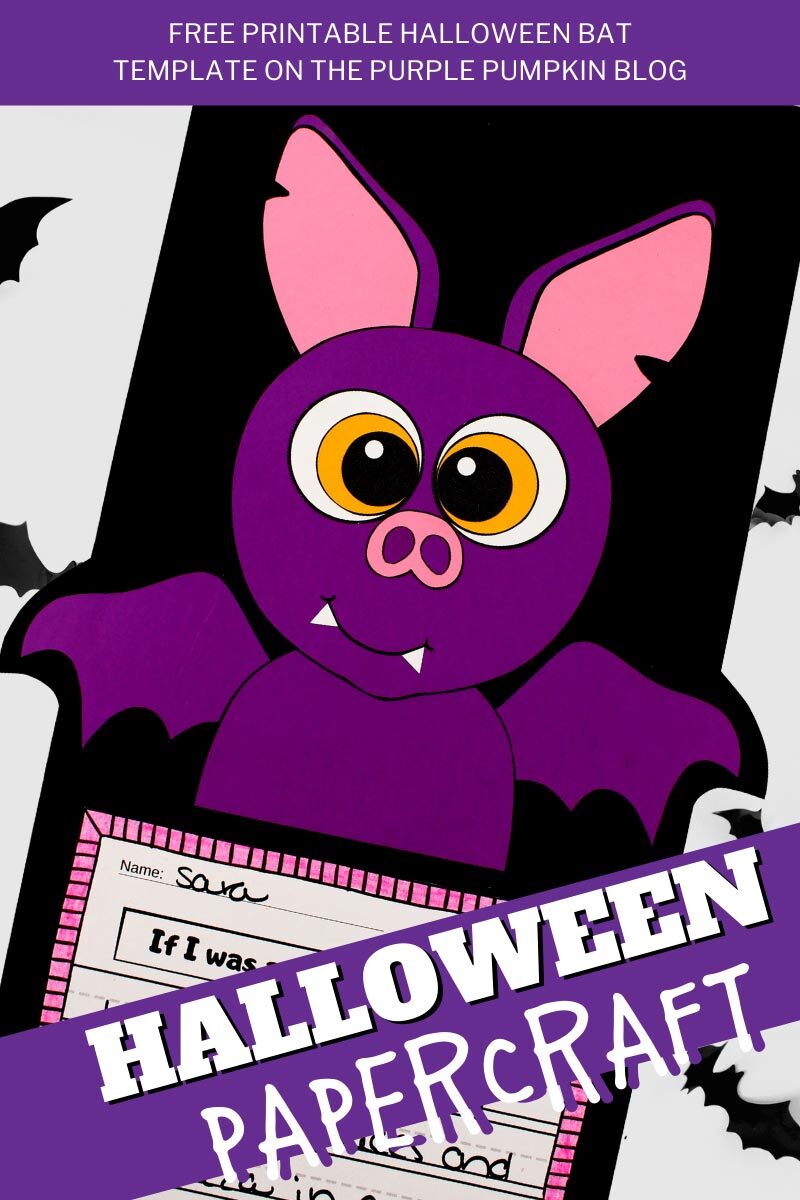 Free Printable Halloween Bat Papercraft