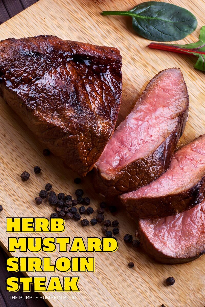 Herb Mustard Sirloin Steak