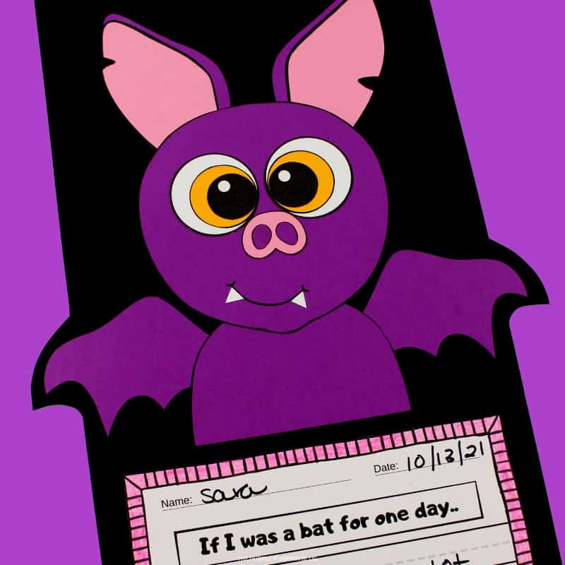 Halloween Bat Craftivity