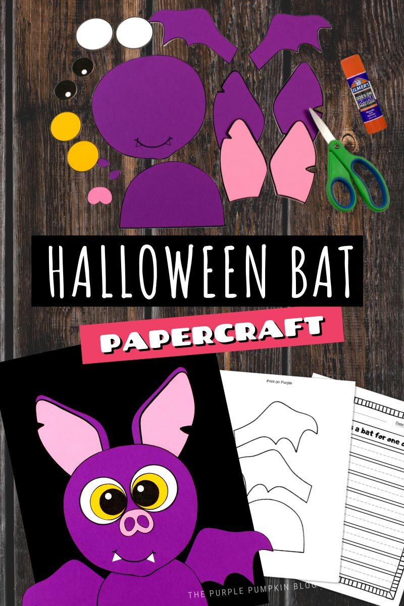 Halloween Bat Papercraft
