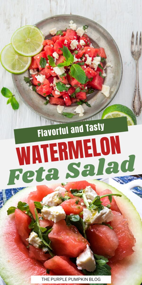 Healthy & Tasty Watermelon Feta Salad