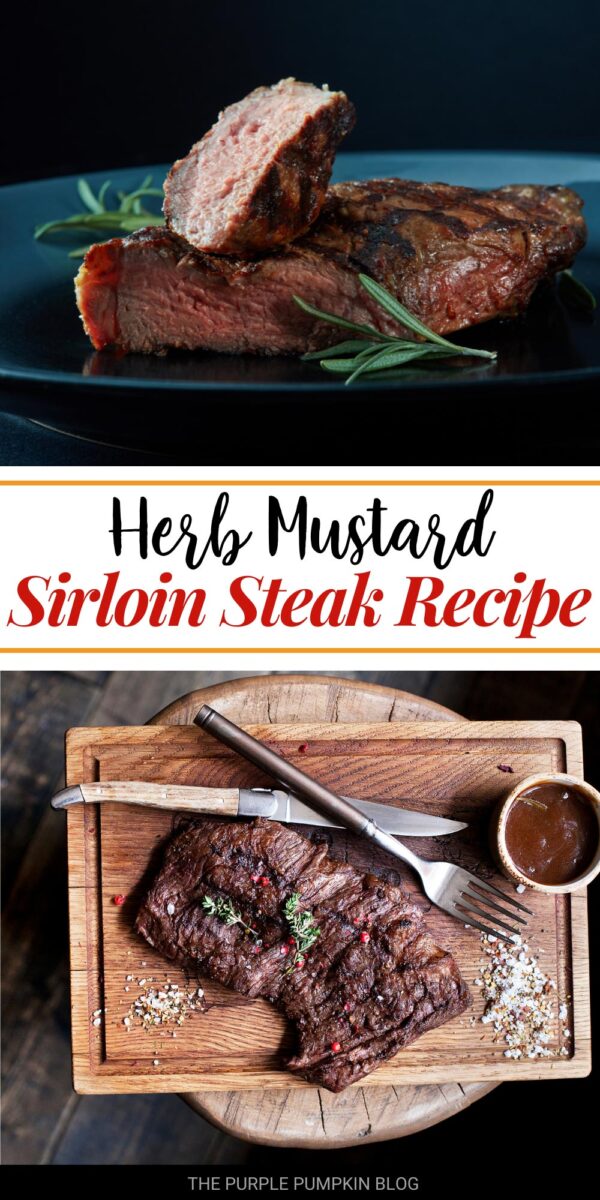 Herb Mustard Sirloin Steak Recipe