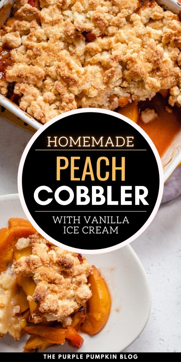 Homemade Peach Cobbler