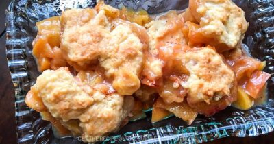Homemade Peach Cobler Recipe