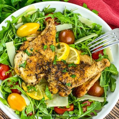 How To Make Chicken Paillard Salad