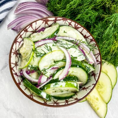 How To Make Dill Cucumber Salad