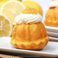 How To Make Mini Lemon Bundt Cakes