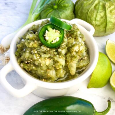 How To Make Tomatillo Salsa Verde