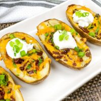 How to Make Baked Potato Skins