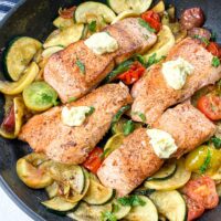 How to Make Crispy Salmon with Herb Butter