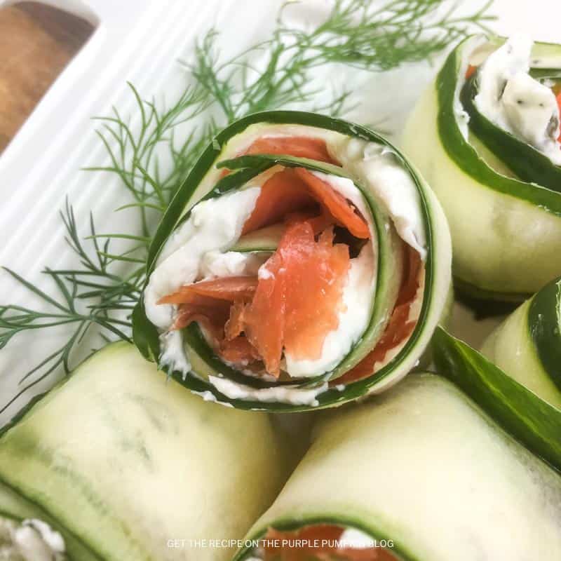 How to Make Cucumber Smoked Salmon Appetizers