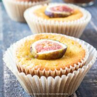 How to Make Lemon Fig Olive Oil Mini Cakes