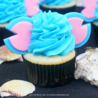 How to Make Stitch Cupcakes