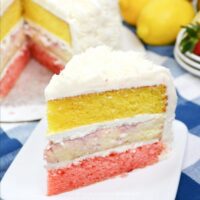How to Make Strawberry Lemon Layer Cake