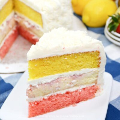 How to Make Strawberry Lemon Layer Cake