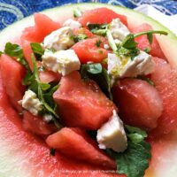How to Make Watermelon Feta Salad