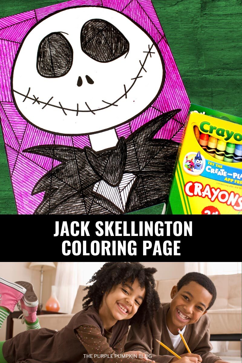 Jack Skellington Coloring Page