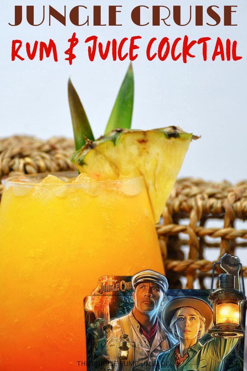 Jungle Cruise Rum & Juice Cocktail